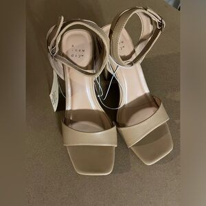 NWT A new day nude heels.